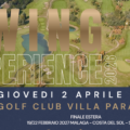 Appuntamento il 2 aprile al g.c. Villa paradiso